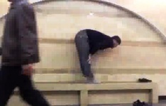 Молитва в метро